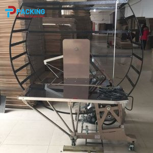 Máy buộc dây thùng carton