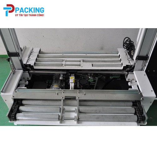 Máy đóng đai nhựa PP thùng hàng tự động MH-102B