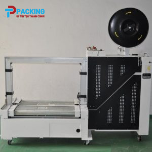 Máy đóng đai nhựa hàn nhiệt PP thùng hàng