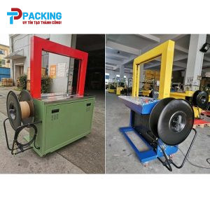Máy đóng đai thùng tự động khung 8060