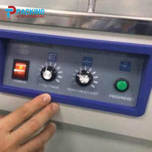 Máy đóng đai bán tự động thùng carton