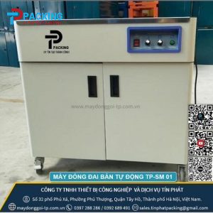 Máy đóng đai thùng carton bán tự động TP-SM 01