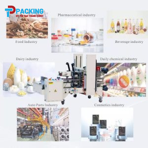 Ứng dụng máy dán cạnh thùng carton