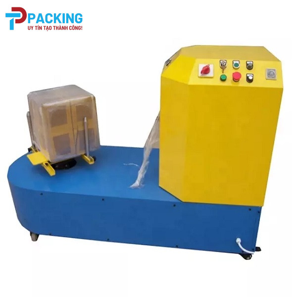 Máy quấn màng co mini hành lý