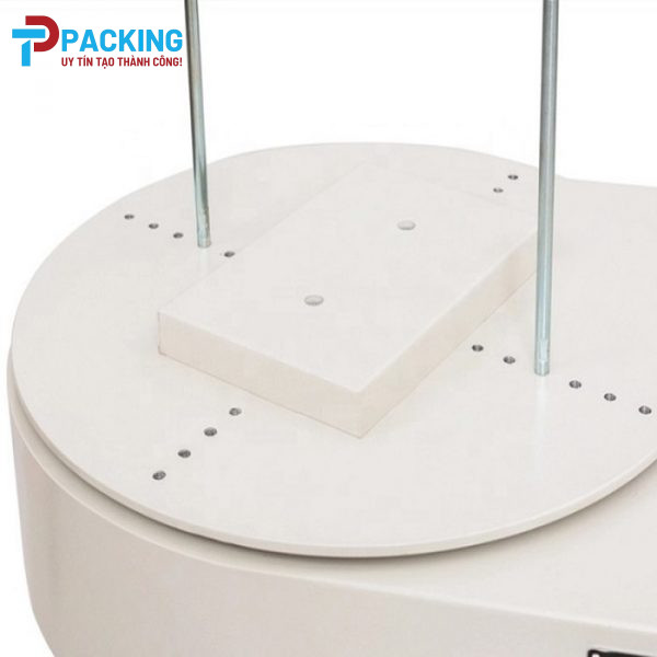 Máy quấn màng thùng carton mini