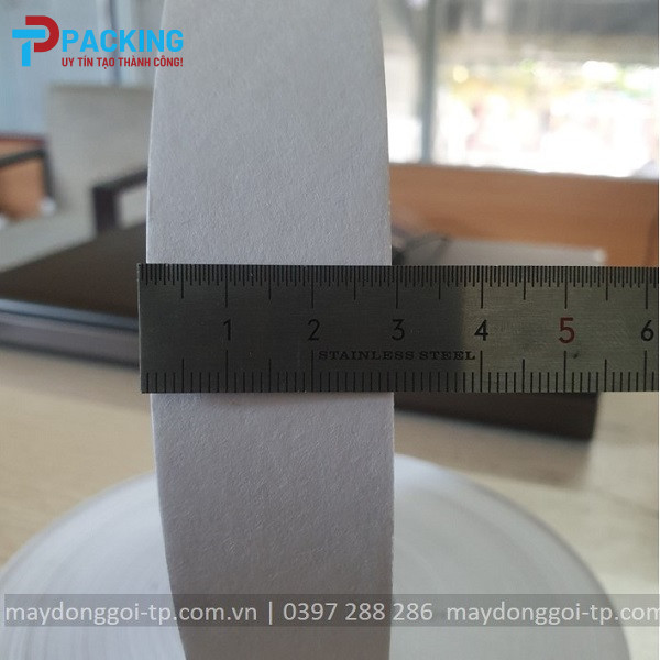 Cuộn giấy máy bó đai giấy