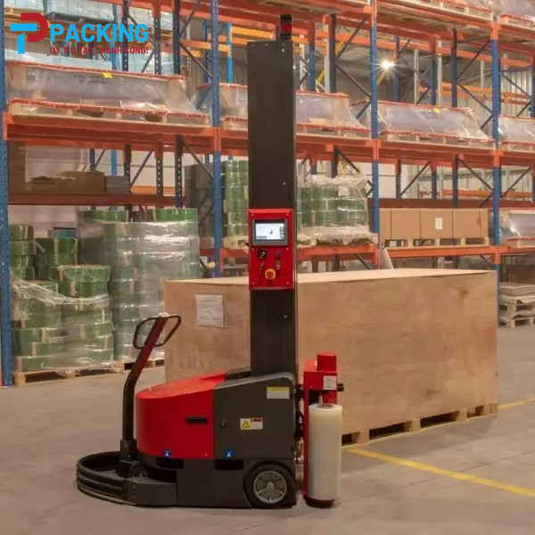 Robot quấn màng tự hành