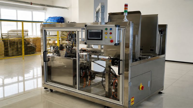 Máy dựng thùng carton dán đáy tốc độ cao TPK-4025