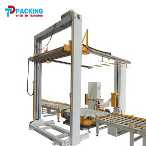 Máy quấn màng từ động phủ tấm nóc