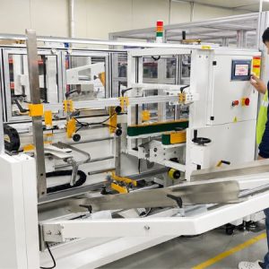 Máy dựng thùng và dán đáy model YPK-4012 Tín Phát