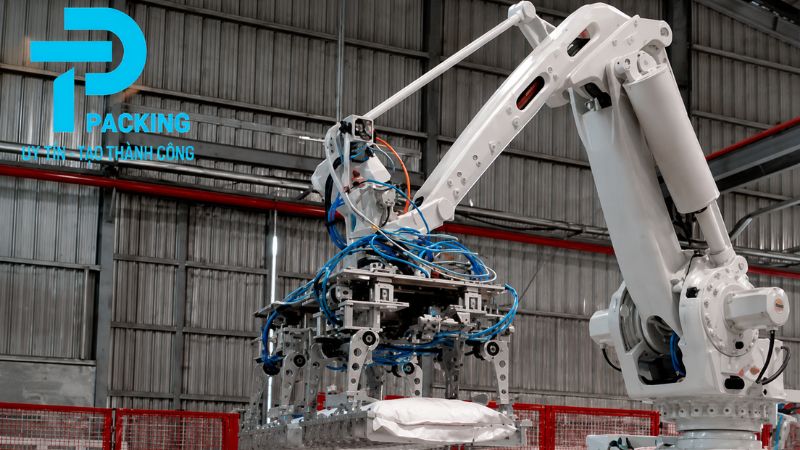 hệ thống robot gắp- xếp bao TP_PR01