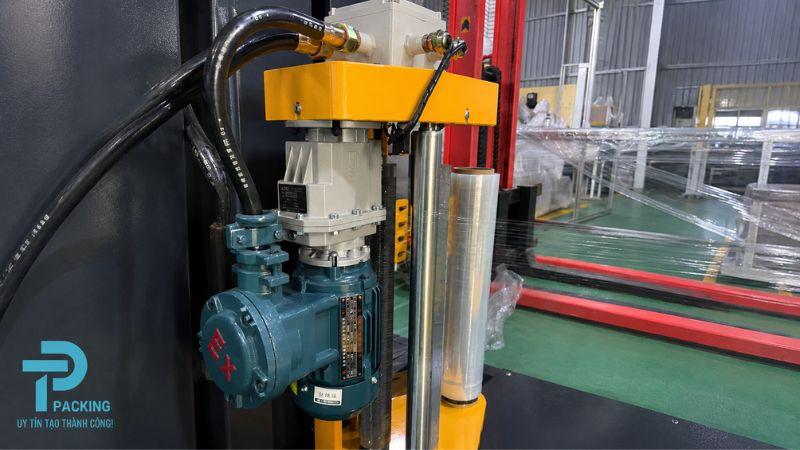 Động cơ máy quấn màng PE pallet type M