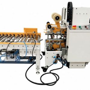 Cấu tạo máy dán mép và góc thùng carton tự động FXJ-P5050