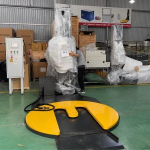 Lắp đặt máy quấn màng PE pallet type M