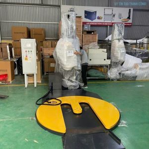 MÁY QUẤN MÀNG PE PALLET TYPE M
