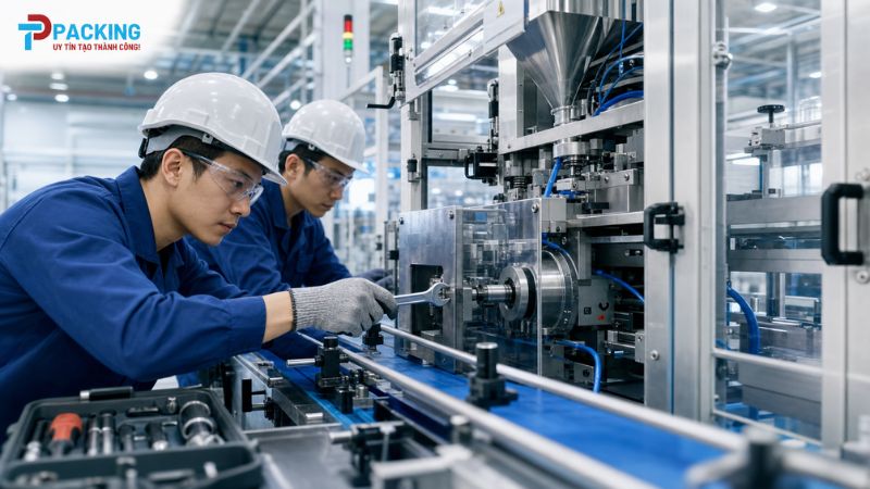 Quy Trình Bảo Trì Dây Chuyền Đóng Gói Tự Động Từ A–Z