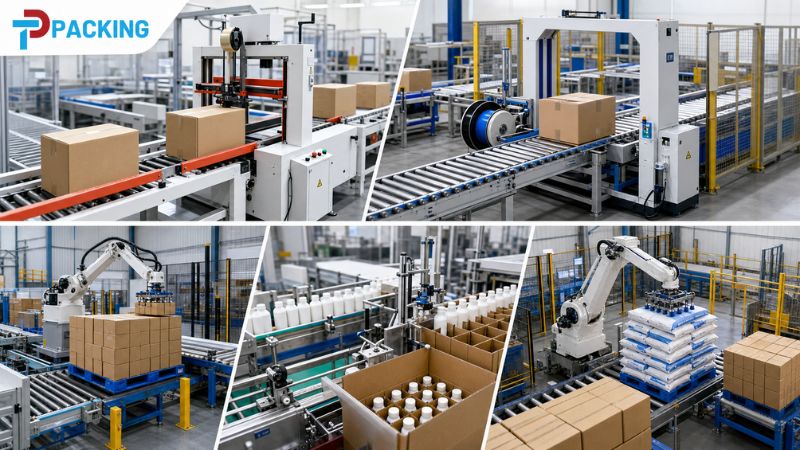 Ưu Điểm Của Từng Loại Dây Chuyền Đóng Gói Tự Động Và Hiệu Quả Thực Tế