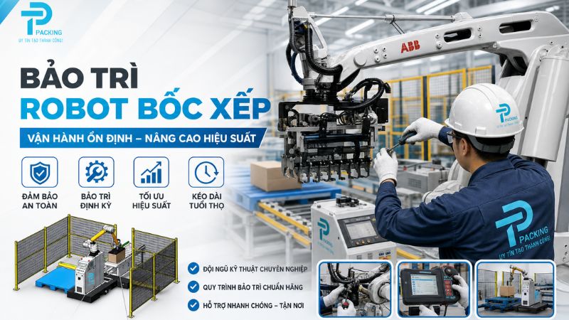 Dịch Vụ Bảo Trì Robot Bốc Xếp Chuẩn Tại Nhà Máy