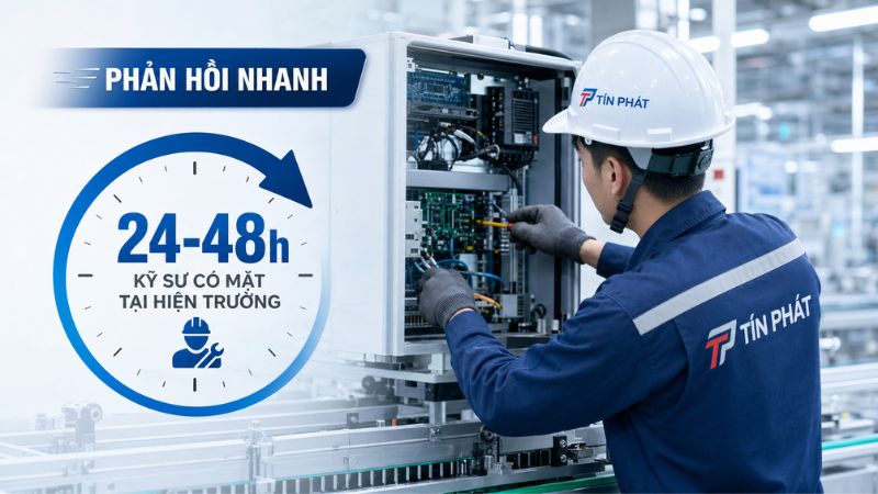 Các bước xử lý sự cố - Kiểm tra sửa chữa - Thay thế linh kiện bảo hành