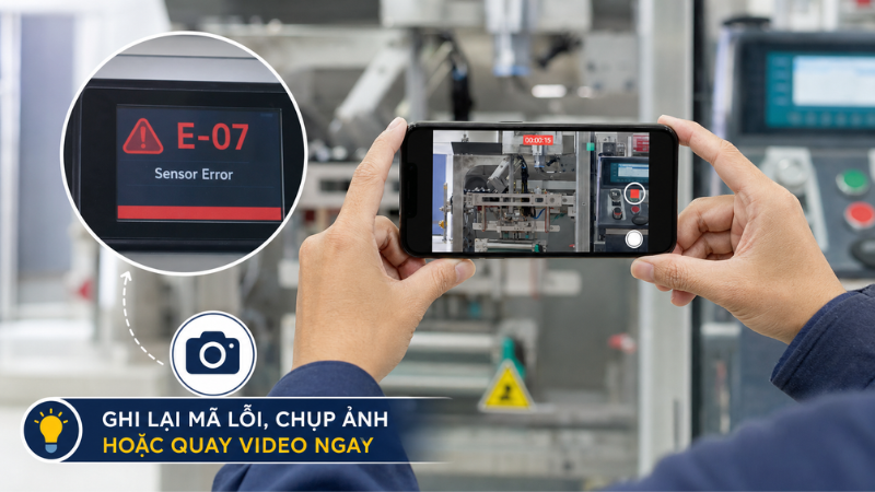 Khắc Phục Lỗi Thường Gặp Máy Đóng Gói Tự Động Theo Quy Trình Tín Phát