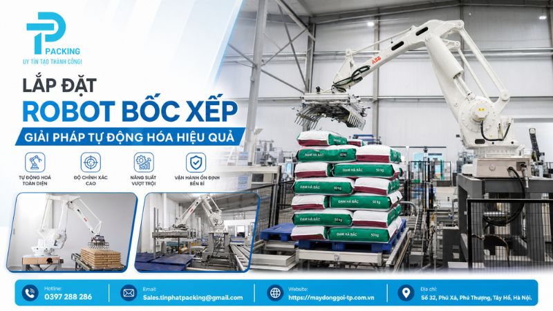 Quy Trình Lắp Đặt Robot Bốc Xếp Trọn Gói Từng Bước