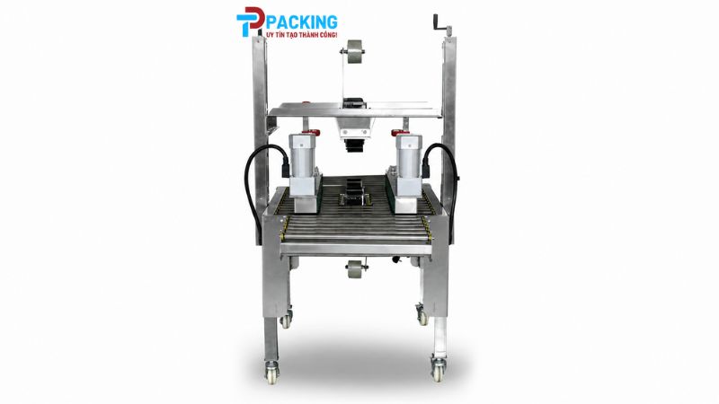Máy dán thùng carton bán tự động AS523 Tín Phát