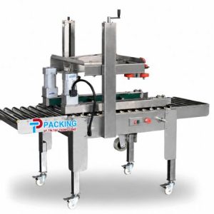 Máy dán thùng carton bán tự động AS523 Tín Phát Packing