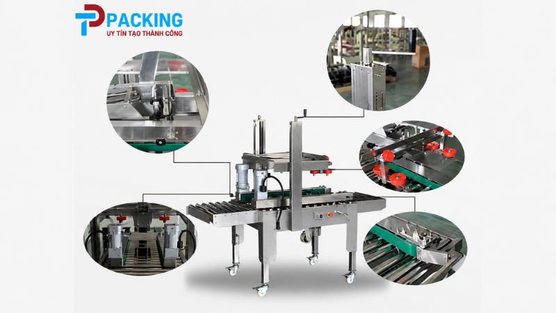 Thông số máy dán thùng Carton bán tự động AS523