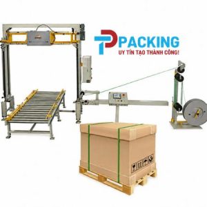 Máy đóng đai tự động MH-105C di động Tín Phát