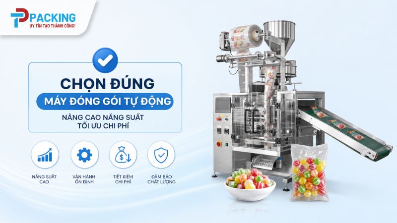 Mua Máy Đóng Gói Bánh Kẹo Nào Phù Hợp - Giá Và Cách Chọn Máy
