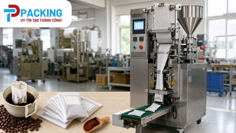 Những lưu ý khi mua máy đóng gói túi lọc cà phê