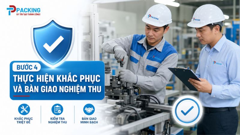 Quy Trình Tiếp Nhận Và Xử Lý Sự Cố Kỹ Thuật Tại Tín Phát Packing