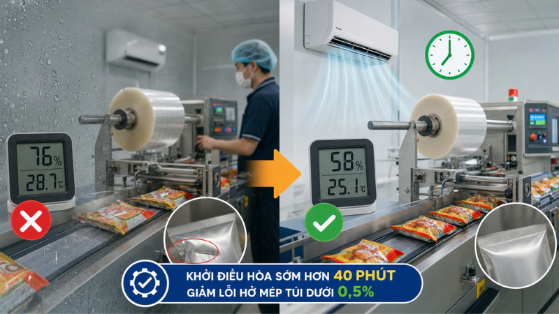 Ứng dụng máy đóng gói dạng nằm: Chỉ có kỹ thuật thực địa mới kể được