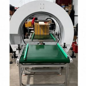 Máy quấn màng co nằm ngang