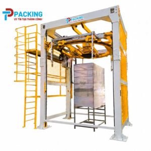 Máy quấn màng pallet dạng vòng xoay
