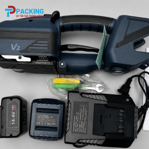 Máy đóng đai dùng pin cầm tay V2 Tín Phát Packing