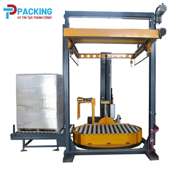 So sánh quấn tay - Máy quấn màng co bán tự động - Tự động