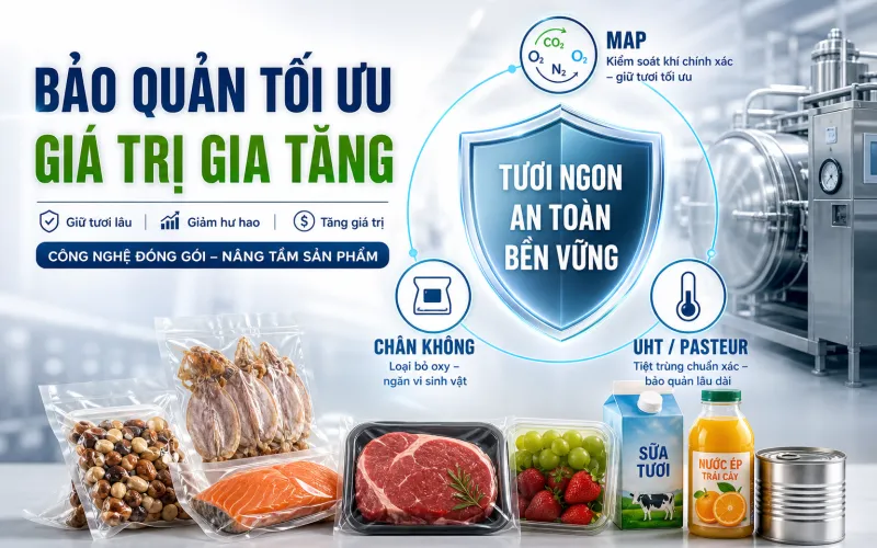 1. Công Nghệ Bảo Quản Gia Tăng Giá Trị Sản Phẩm 1. Công Nghệ Bảo Quản Gia Tăng Giá Trị Sản Phẩm