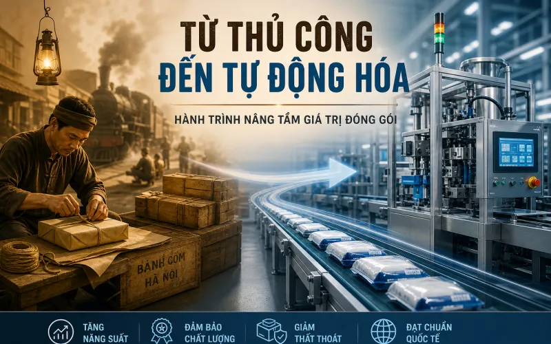 2Lịch Sử Máy Đóng Gói Và Các Cột Mốc Công Nghệ Quan Trọng