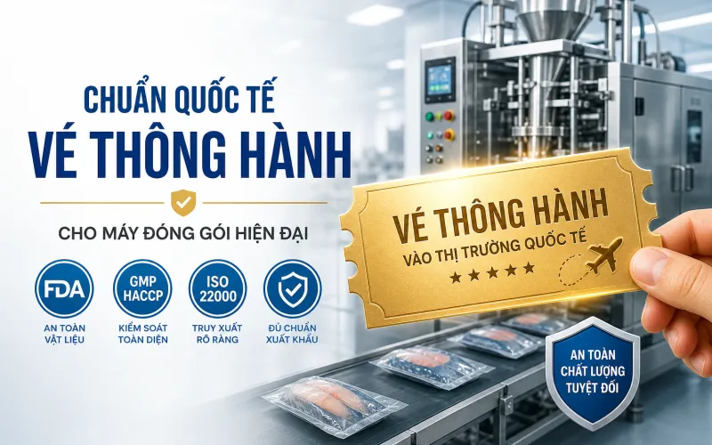 Các Chuẩn Quốc Tế — "Tấm Vé Thông Hành" Cho Máy Đóng Gói Hiện Đại Các Chuẩn Quốc Tế — "Tấm Vé Thông Hành" Cho Máy Đóng Gói Hiện Đại