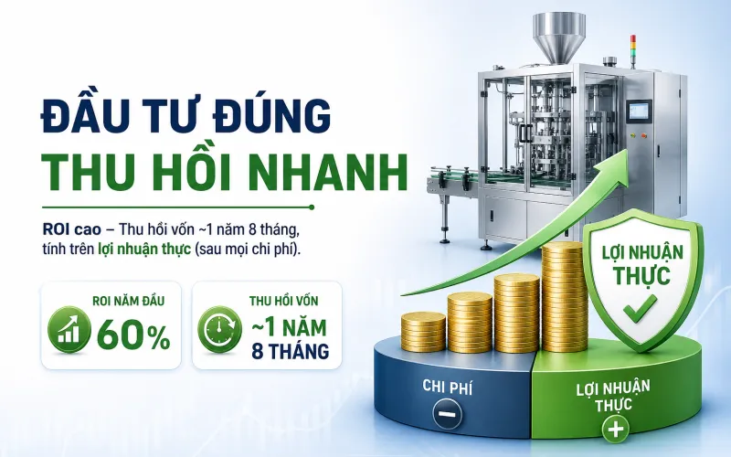 Công Thức Chi Tiết Tính ROI & Thời Gian Thu Hồi Vốn Công Thức Chi Tiết Tính ROI & Thời Gian Thu Hồi Vốn