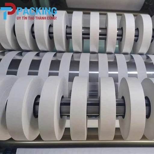 Cuộn băng giấy Kraft trắng