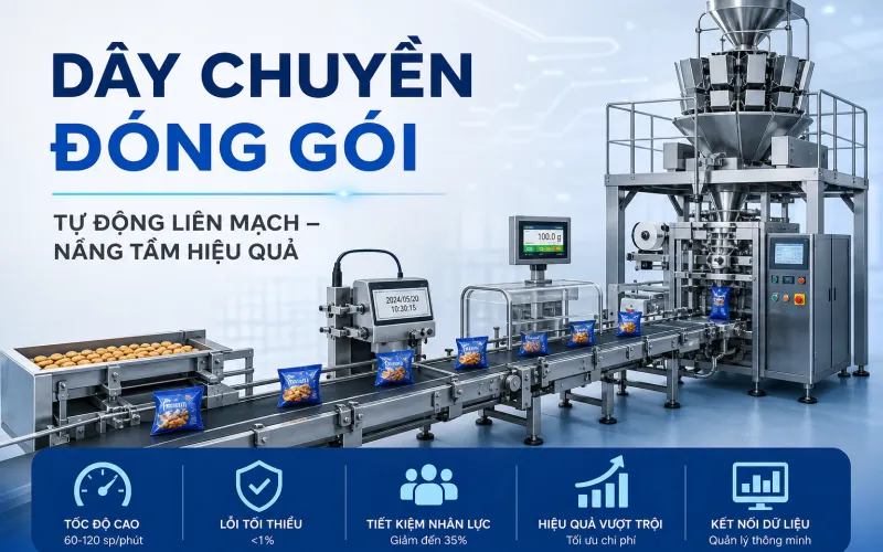 Định nghĩa dây chuyền đóng gói trong sản xuất công nghiệp