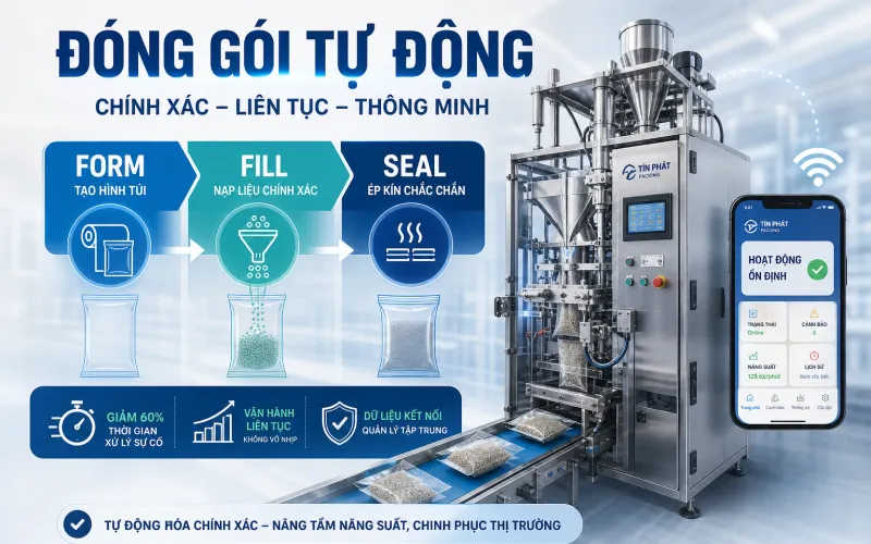 Định Nghĩa Và Nguyên Lý Hoạt Động Của Dây Chuyền Đóng Gói Tự Động