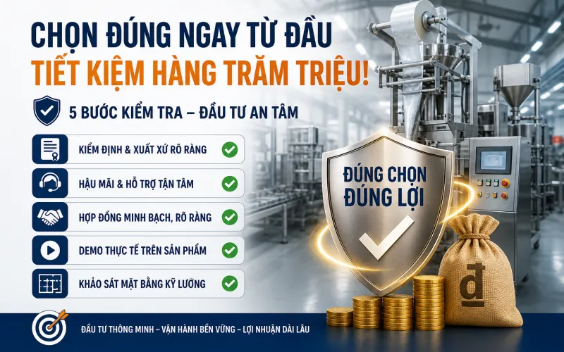 Hướng Dẫn Đầu Tư & Triển Khai Dây Chuyền: Lộ Trình “Chiến Bại Dễ Thắng Nhỏ”