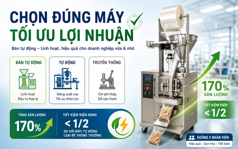 Khi Nào Nên Chọn Máy Tự Động, Khi Nào Nên Ưu Tiên Bán Tự Động? Khi Nào Nên Chọn Máy Tự Động, Khi Nào Nên Ưu Tiên Bán Tự Động?