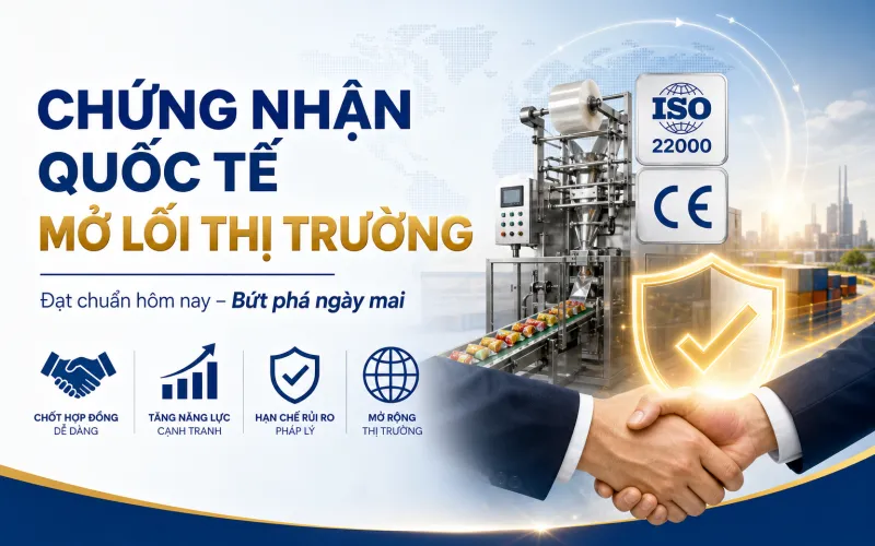 Lợi Ích Khi Đạt Chứng Nhận: Chất Lượng, An Toàn, Phát Triển Thị Trường Lợi Ích Khi Đạt Chứng Nhận: Chất Lượng, An Toàn, Phát Triển Thị Trường