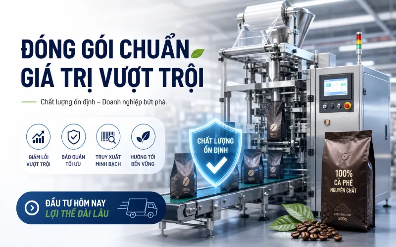 Máy Đóng Gói Là Gì? Vai Trò Trong Sản Xuất Hiện Đại