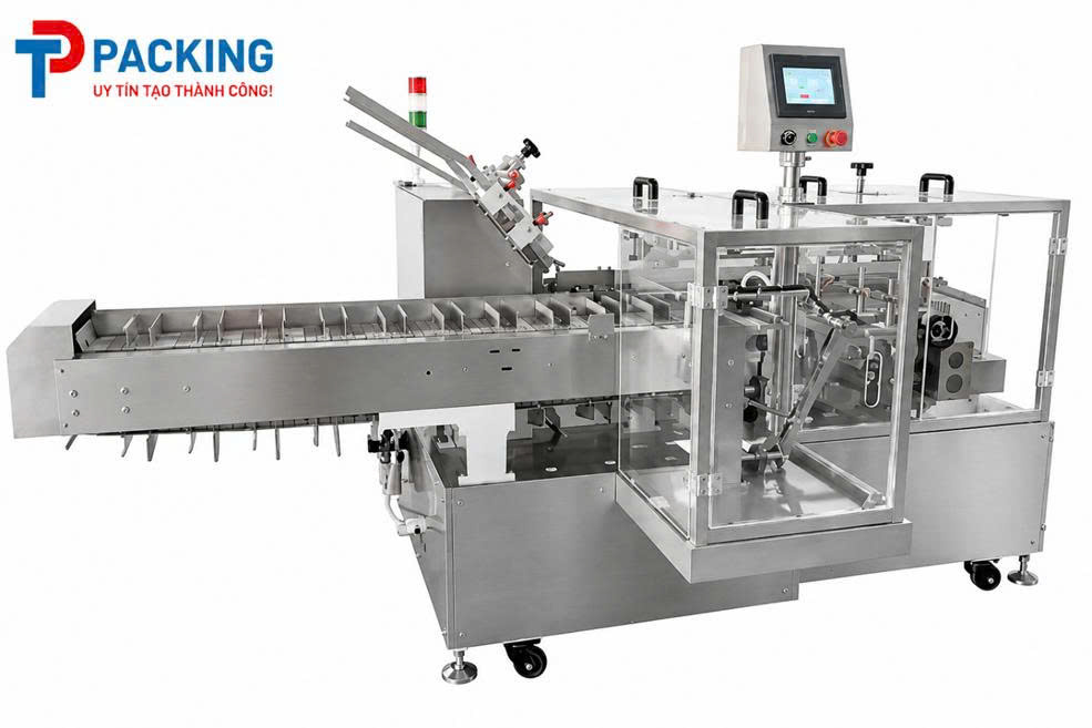 Máy mở hộp và đóng gói tự động