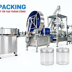 Nguyên lý hoạt động của máy chiết rót bột hai đầu